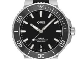 Oris Aquis Date 01 733 7732 4134-07 4 21 64FC (2023) - Black dial 40 mm Steel case