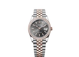 Rolex Datejust 36 126281RBR (2025) - Grijs wijzerplaat 36mm Staal