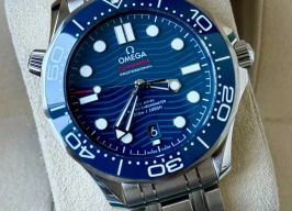Omega Seamaster Diver 300 M 210.30.42.20.03.001 (2019) - Blauw wijzerplaat 42mm Staal