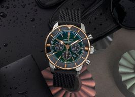 Breitling Superocean Heritage II Chronograph UB01622A1L1S1 (2022) - Green dial 44 mm Steel case