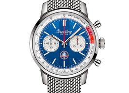 Breitling Top Time AB01763A1C1A1 (2025) - Blue dial 41 mm Steel case