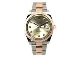 Rolex Datejust 41 126331 (2022) - Roze wijzerplaat 41mm Staal