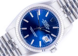 Rolex Datejust 36 16014 (1985) - Blauw wijzerplaat 36mm Staal