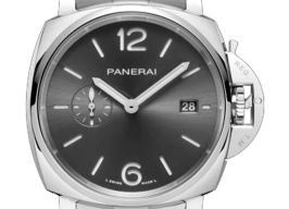 Panerai Luminor Due PAM01387 (2026) - Grijs wijzerplaat 42mm Staal