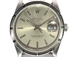 Rolex Oyster Perpetual Date 15210 (1993) - Silver dial 34 mm Steel case