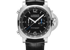 Panerai Luminor Submersible PAM01109 (2025) - Zwart wijzerplaat 44mm Staal