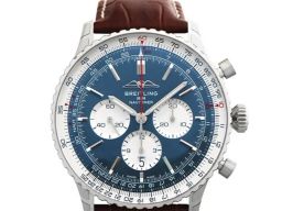 Breitling Navitimer 01 (46 MM) AB0137211C1P1 (2024) - Blauw wijzerplaat 46mm Staal