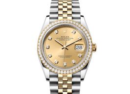 Rolex Datejust 36 126283RBR-0003 (2023) - Champagne dial 36 mm Steel case