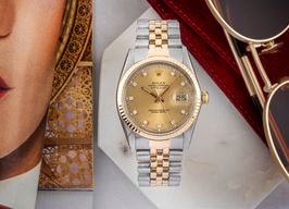 Rolex Datejust 36 16013 (1985) - Champagne dial 36 mm Gold/Steel case