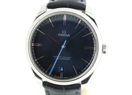 Omega De Ville Trésor 432.13.40.21.03.001 (2024) - Blue dial 40 mm Steel case