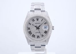 Rolex Datejust 41 126300 (2020) - Zilver wijzerplaat 41mm Staal