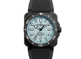 Bell & Ross BR 03 BR03A-D-LM-CE/SRB (2026) - Grey dial 43 mm Ceramic case