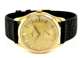Omega Vintage Omega Dresswatch 18K (Unknown (random serial)) - Gold dial 35 mm Yellow Gold case