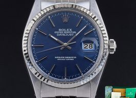 Rolex Datejust 36 16014 (1985) - Blauw wijzerplaat 36mm Staal