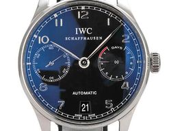 IWC Portuguese Automatic IW500109 (2014) - Black dial 42 mm Steel case