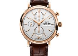 IWC Portofino Chronograph IW391025 (2025) - Grey dial 42 mm Red Gold case