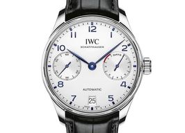 IWC Portuguese Automatic IW500705 (2023) - Zilver wijzerplaat 42mm Staal