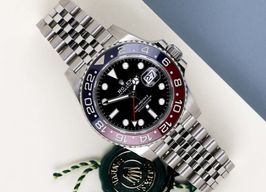 Rolex GMT-Master II 126710BLRO (2022) - Zwart wijzerplaat 40mm Staal