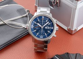 IWC Aquatimer Chronograph IW376805 (2015) - Blue dial 44 mm Steel case