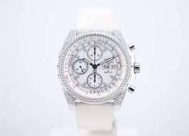 Breitling Bentley GT A1336267/A729 (2017) - Wit wijzerplaat 44mm Staal