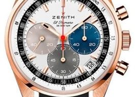 Zenith El Primero Chronomaster 18.3200.3600/69.C901 (2026) - Wit wijzerplaat 38mm Roségoud