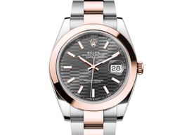 Rolex Datejust 41 126301 (2024) - Grijs wijzerplaat 41mm Staal