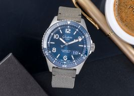 Glashütte Original SeaQ Panorama Date 1-36-13-02-81-34 (Unknown (random serial)) - Blue dial 43 mm Steel case