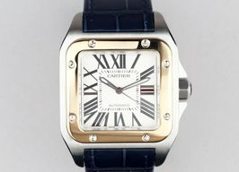 Cartier Santos 100 2656 (Onbekend (willekeurig serienummer)) - 38mm Staal