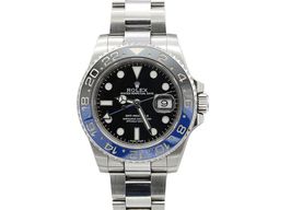 Rolex GMT-Master II 116710BLNR (Onbekend (willekeurig serienummer)) - Zwart wijzerplaat 40mm Staal