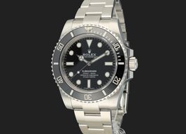 Rolex Submariner No Date 114060 (2018) - Black dial 40 mm Steel case