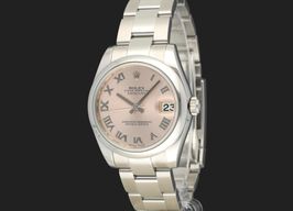 Rolex Datejust 31 178240 (2010) - Pink dial 31 mm Steel case