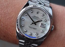 Rolex Datejust 36 116234 (2018) - Parelmoer wijzerplaat 36mm Staal