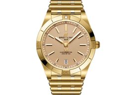 Breitling Chronomat 36 K103801A1A1K1 (2025) - Pink dial 36 mm Yellow Gold case