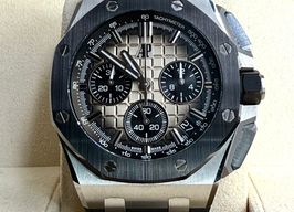 Audemars Piguet Royal Oak Offshore Chronograph 26420SO.OO.A600CA.01 (2022) - Bruin wijzerplaat 43mm Staal