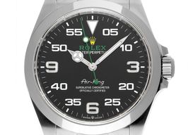 Rolex Air-King 126900 (2022) - Black dial 40 mm Steel case
