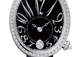 Breguet Reine de Naples 8918BB/2N/764/D00D (2025) - Black dial 37 mm White Gold case