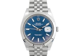 Rolex Datejust 41 126334 (2022) - Blauw wijzerplaat 41mm Staal