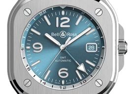 Bell & Ross BR 05 BR05G-PB-ST/SRB (2025) - Blue dial 42 mm Steel case