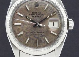 Rolex Datejust 1601 (1969) - Grijs wijzerplaat 36mm Staal