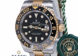 Rolex GMT-Master II 116713LN (2019) - Black dial 40 mm Gold/Steel case