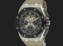 Audemars Piguet Royal Oak Offshore Chronograph 26420SO.OO.A600CA.01 (2024) - Beige wijzerplaat 43mm Staal
