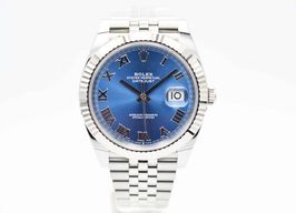 Rolex Datejust 41 126334 (2024) - Blauw wijzerplaat 41mm Staal