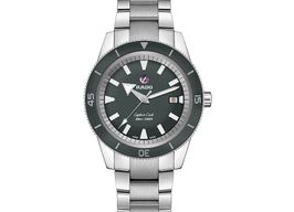 Rado HyperChrome Captain Cook R32105103 (2024) - Grey dial 42 mm Steel case