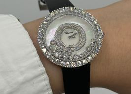 Chopard Happy Diamonds 204445-1001 (2024) - Parelmoer wijzerplaat 38mm Witgoud