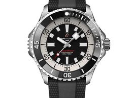 Breitling Superocean A17378211B1S1 (2024) - Zwart wijzerplaat 46mm Staal