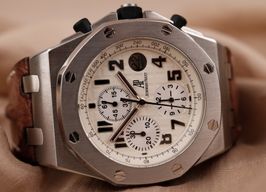 Audemars Piguet Royal Oak Offshore Chronograph 26020ST.OO.D091CR.01.A (2006) - Wit wijzerplaat 42mm Staal