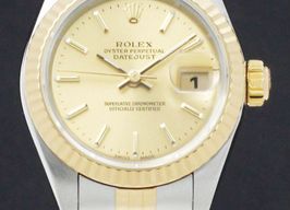 Rolex Lady-Datejust 79173 (2003) - Gold dial 26 mm Gold/Steel case