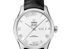 Omega De Ville Hour Vision 433.13.41.22.02.001 (2023) - Silver dial 41 mm Steel case