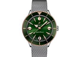 Breitling Superocean Heritage U10340361L1A1 (2024) - Groen wijzerplaat 38mm Staal