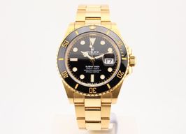 Rolex Submariner Date 126618LN (2023) - Zwart wijzerplaat 41mm Geelgoud